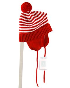BELLA BLISS  RED  STRIPED  HAT
