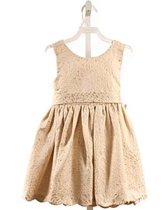 BROWN BOWEN & COMPANY  GOLD    PARTY DRESS