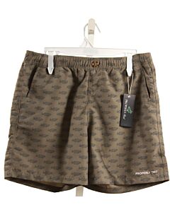 PROPERLY TIED  GRAY    SHORTS