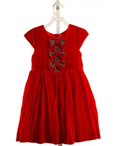 RACHEL RILEY  RED VELVET   PARTY DRESS WITH BOW