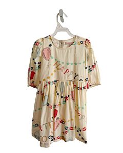 PINK CHICKEN  CREAM    DRESS