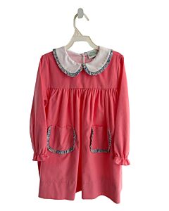 MINT MAGNOLIA  PINK CORDUROY FLORAL  DRESS