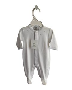 THE PROPER PEONY  WHITE    LAYETTE WITH PICOT STITCHING