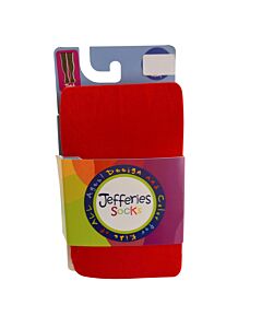 JEFFERIES SOCKS  RED    TIGHTS