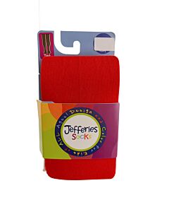 JEFFERIES SOCKS  RED    TIGHTS