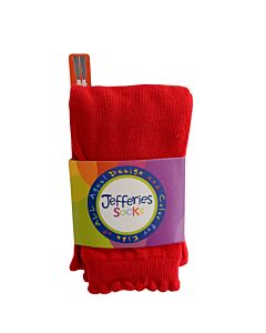 JEFFERIES SOCKS  RED    TIGHTS