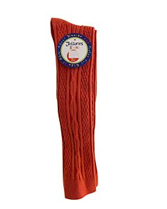 JEFFERIES SOCKS  ORANGE    SOCKS