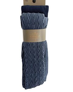 CREAMIE  BLUE    TIGHTS