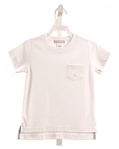 THE BEAUFORT BONNET COMPANY  WHITE    KNIT SS SHIRT