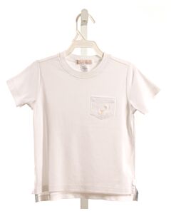 THE BEAUFORT BONNET COMPANY  WHITE    KNIT SS SHIRT