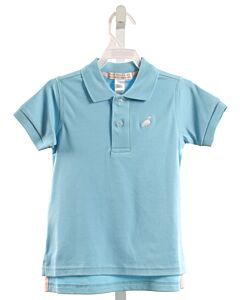 THE BEAUFORT BONNET COMPANY  AQUA    KNIT SS SHIRT
