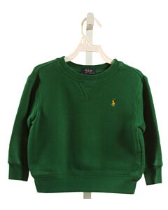 POLO BY RALPH LAUREN  GREEN    SWEATER