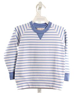 THE BEAUFORT BONNET COMPANY  BLUE  STRIPED  PULLOVER