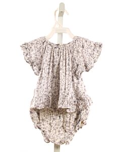 RYLEE & CRU  GRAY  FLORAL  2-PIECE OUTFIT