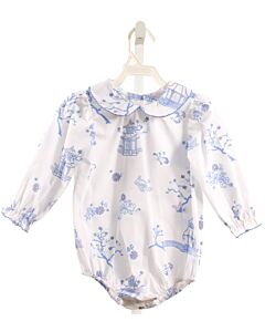THE BEAUFORT BONNET COMPANY  BLUE  FLORAL  SHIRT-LS