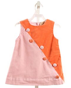 THE BEAUFORT BONNET COMPANY  ORANGE CORDUROY   DRESS
