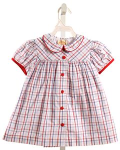 THE BEAUFORT BONNET COMPANY  RED  PLAID  DRESS