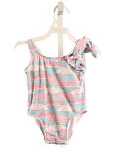 THE BEAUFORT BONNET COMPANY  PINK   PRINTED DESIGN 1-PIECE SWIMSUIT