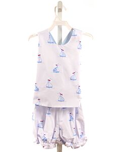 THE BEAUFORT BONNET COMPANY  BLUE   PRINTED DESIGN 2-PIECE OUTFIT
