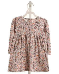 MAGNETIC ME  MULTI-COLOR  FLORAL  KNIT DRESS