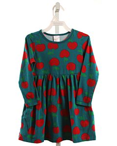 HANNA ANDERSSON  RED  PRINT  KNIT DRESS