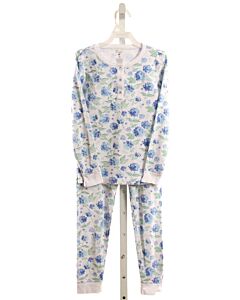 ROBERTA ROLLER RABBIT  BLUE  FLORAL PRINTED DESIGN LOUNGEWEAR