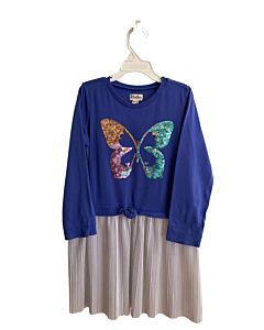 HATLEY  BLUE   SEQUINED DRESS