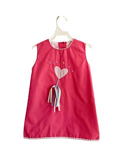 THE BEAUFORT BONNET COMPANY  HOT PINK   APPLIQUED DRESS