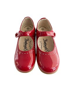 FOOTMATES RED MARY JANES  *EUC SIZE TODDLER 10