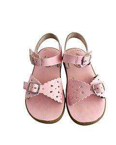 FOOTMATES PINK SANDALS *THIS ITEM IS GENTLY USED WITH MINOR SIGNS OF WEAR (FAINT STAINS) *EUC SIZE TODDLER 8