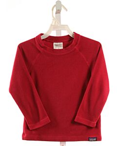 PATAGONIA  MAROON FLEECE   KNIT LS SHIRT