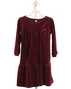 TEA  PURPLE VELOUR   DRESS