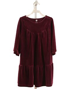 TEA  PURPLE VELOUR   DRESS