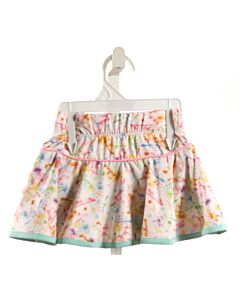 SET BY LULLABY SET  WHITE   PRINTED DESIGN SKORT