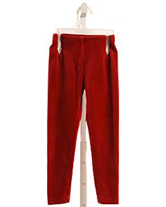 TEA  RED VELOUR   LEGGINGS
