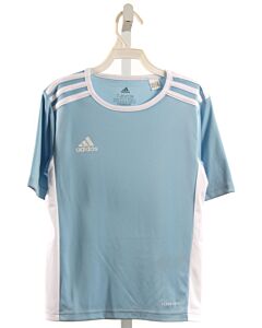 Adidas  LT BLUE    KNIT SS SHIRT