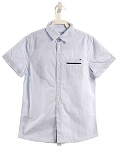 MAYORAL  LT BLUE  WINDOWPANE  DRESS SHIRT