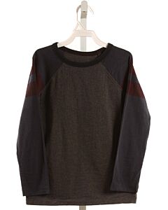 JOHNNIE-B  GRAY    KNIT LS SHIRT