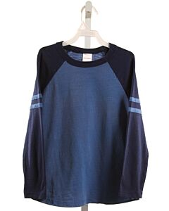 HANNA ANDERSSON  BLUE    KNIT LS SHIRT
