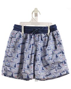 PRODOH  BLUE  STRIPED  SWIM TRUNKS