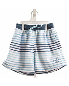 PRODOH  BLUE  STRIPED  SWIM TRUNKS