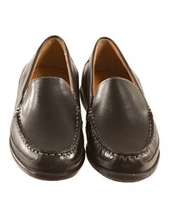 JOHNSTON & MURPHY BLACK LOAFERS *NEW WITHOUT TAG *NWT SIZE TODDLER 13