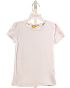 MINI BODEN  WHITE EYELET   KNIT SS SHIRT WITH PICOT STITCHING