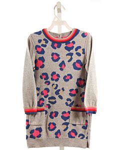 MINI BODEN  GRAY    KNIT DRESS