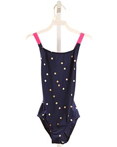 MINI BODEN  NAVY  POLKA DOT  1-PIECE SWIMSUIT