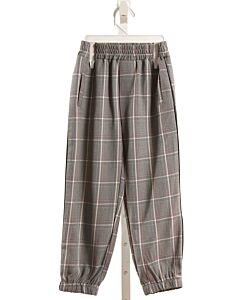 HABITUAL GIRL  GRAY  PLAID  PANTS