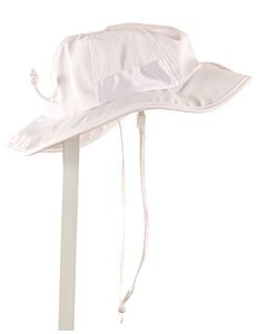 SWIMZIP  WHITE    HAT