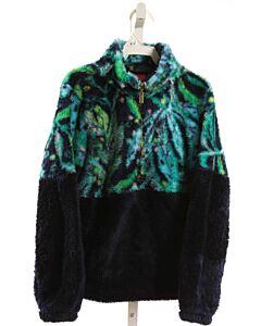 LILLY PULITZER  BLUE FLEECE   PULLOVER