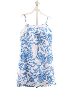 LILLY PULITZER  BLUE  FLORAL  DRESS