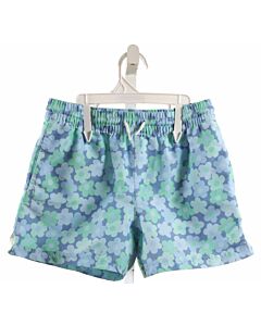 THE BEAUFORT BONNET COMPANY  BLUE  FLORAL  SWIM TRUNKS